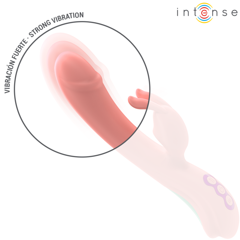 INTENSE - RACHEL Vibrator with clitoral stimulator
