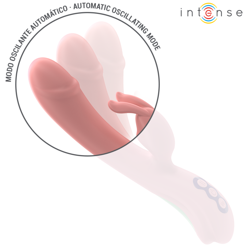 INTENSE - RACHEL Vibrator with clitoral stimulator