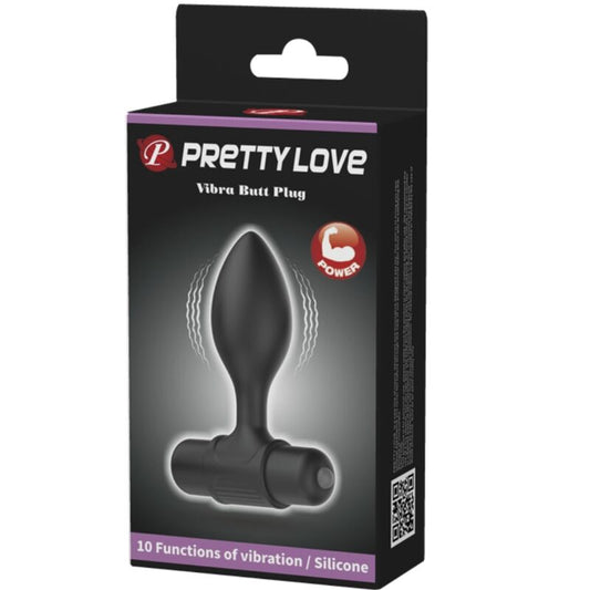 PRETTY LOVE - Vibrating anal plug (10 modes)
