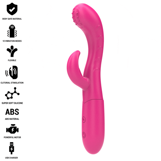 INTENSE Amara - vibrators ar stimulējošu mēli (10 vibrācijas)