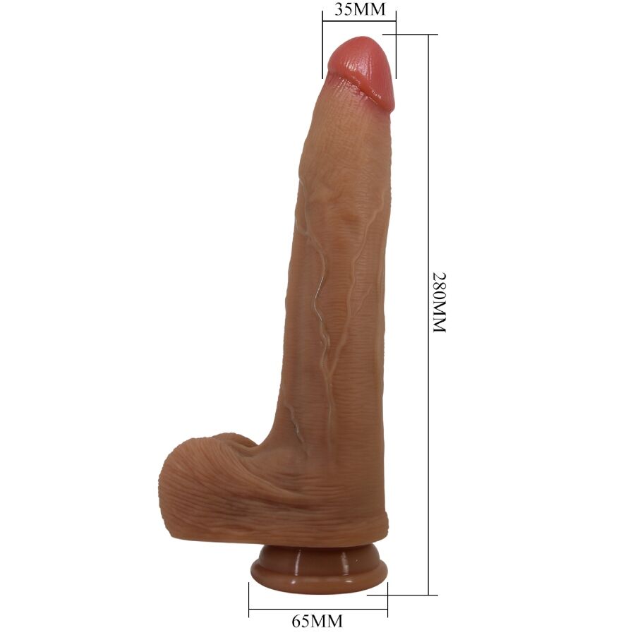 PRETTY LOVE PREMIUM - ADLEY Ultra reālistisks dildo 28 cm