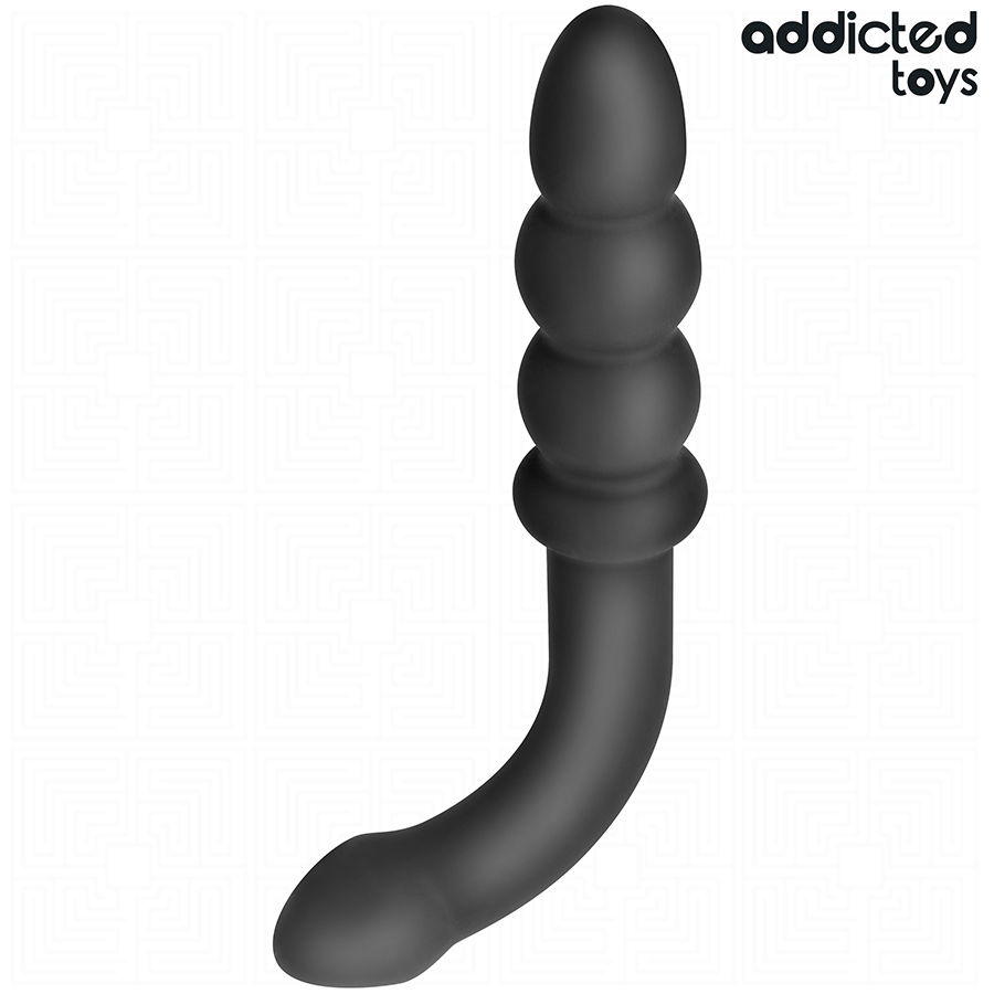 ADDICTED TOYS - Divpusējs silikona anālais stimulators 16.5 cm