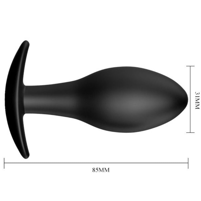PRETTY LOVE - Silicone anal plug (8.5 cm)