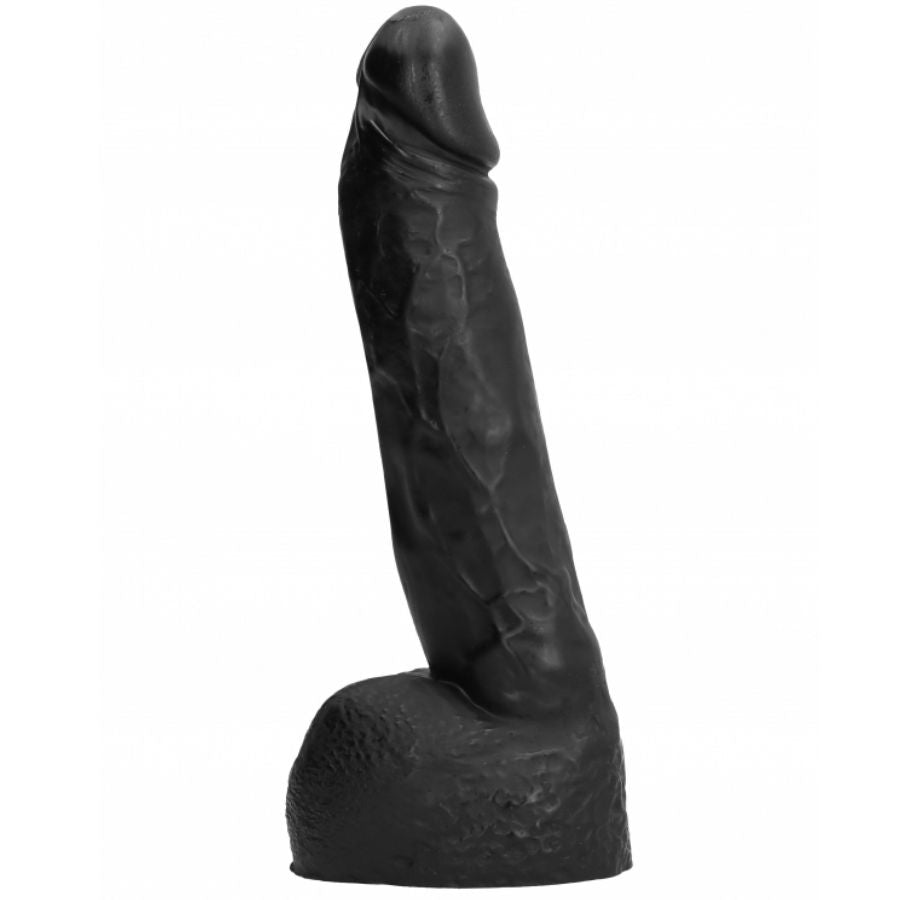 ALL BLACK - Fistinga, anālais un vaginālais dildo (20 cm)