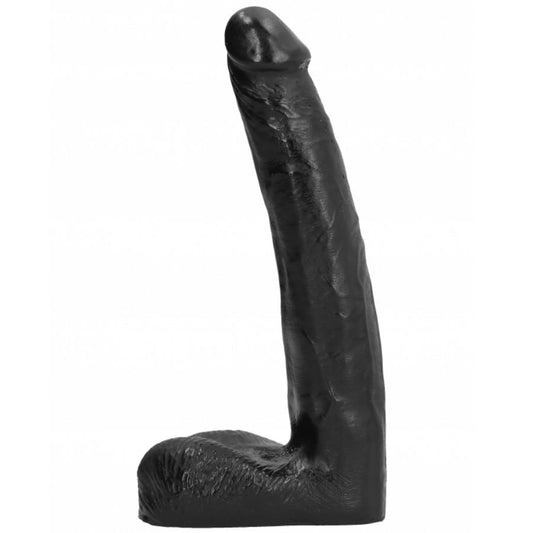 ALL BLACK - Realistic dildo 21 cm