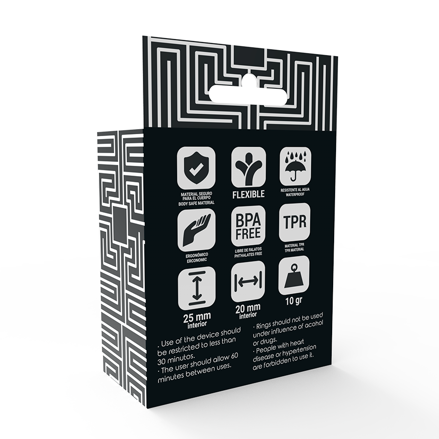 ADDICTED TOYS - Erekcijas gredzenu komplekts (3 gab.)