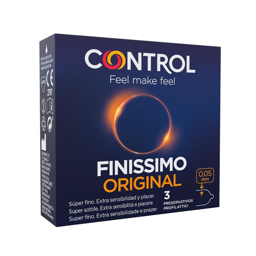 Produkts: Control Finissimo prezervatīvi (3 gab.)