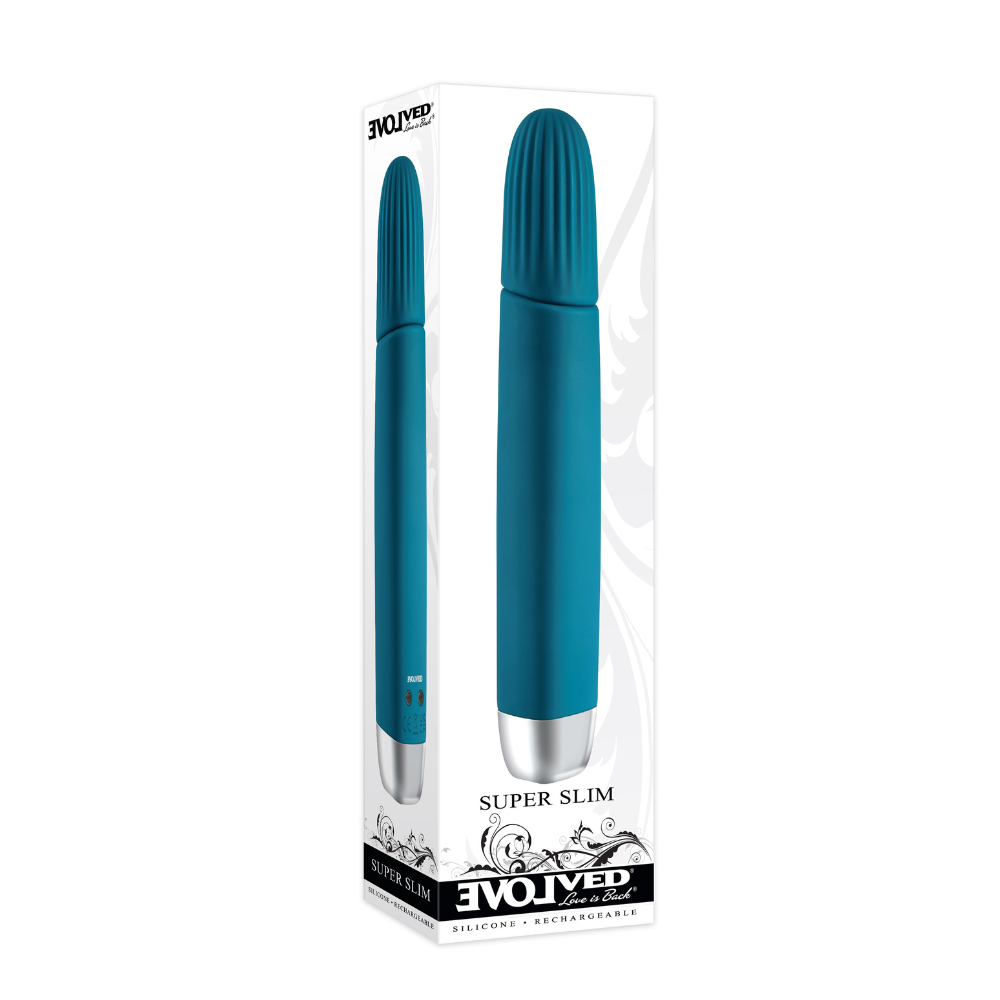 Evolved Super Slim - Premium powerful vibrator (18 cm -12 modes)