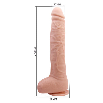 BAILE Beautiful Dick – Realistic dildo with suction cup 27 cm