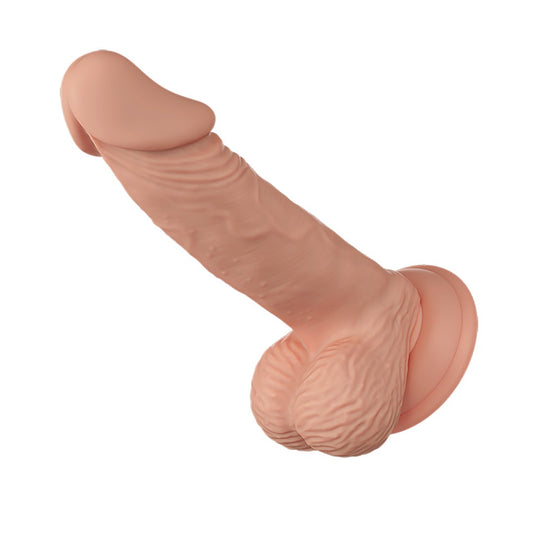 BAILE Beautiful Zebulon – Reālistisks dildo ar piesūcekni (19,4 cm)