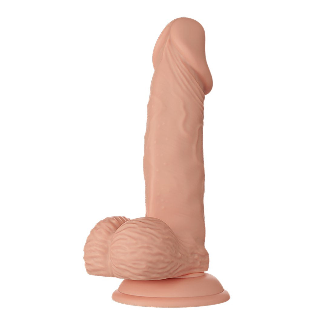 BAILE Beautiful Zebulon – Realistic dildo with suction cup (19.4 cm)