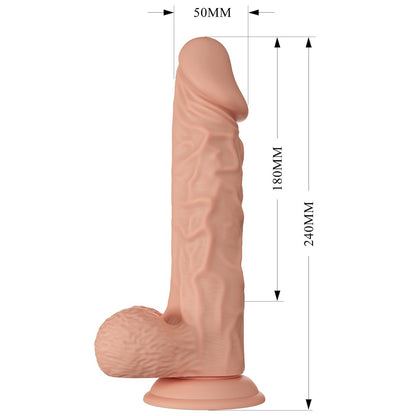 BAILE - BURAQ reālistisks dildo (24 cm)