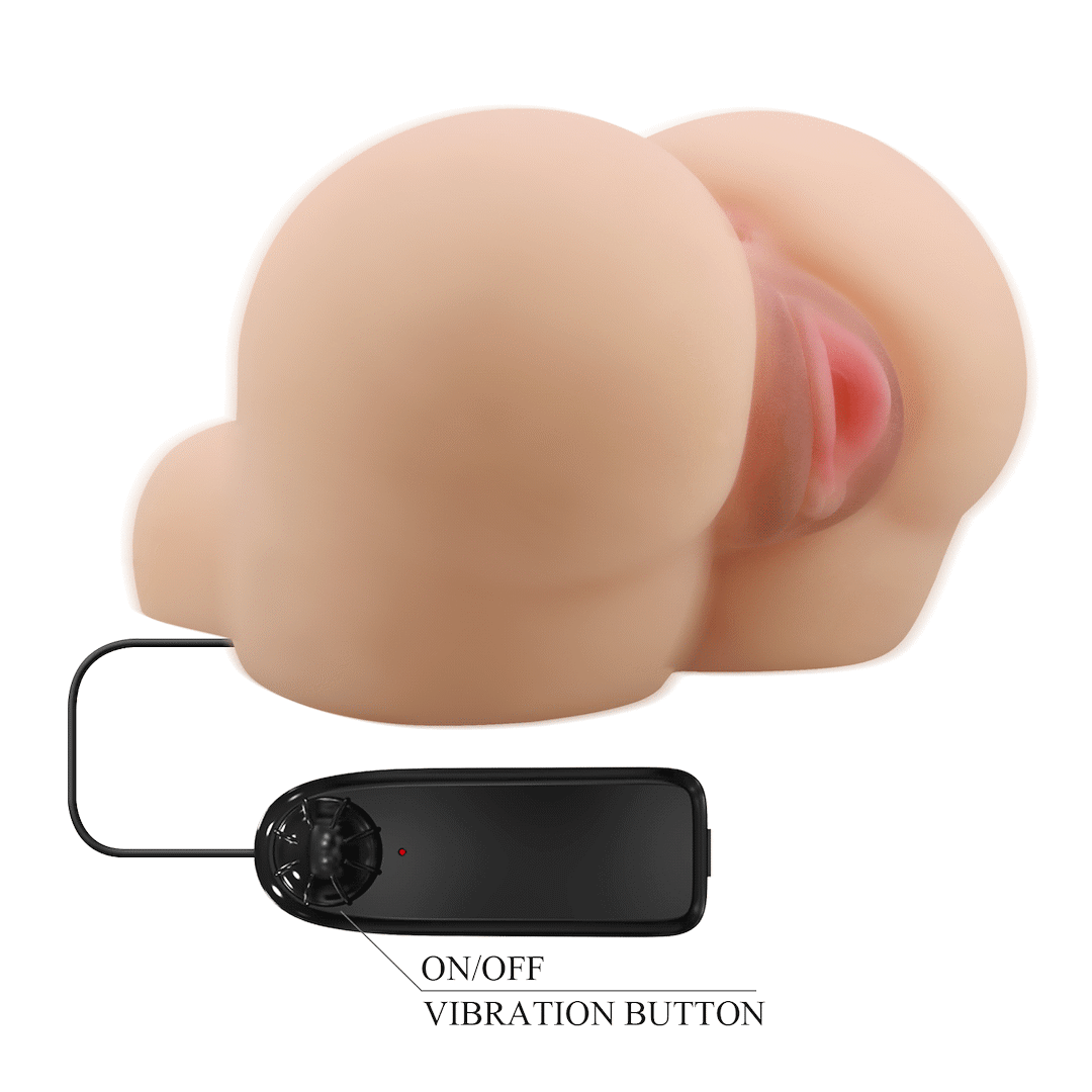 CRAZY BULL Kylie - Vibrating Dual Entry Masturbator