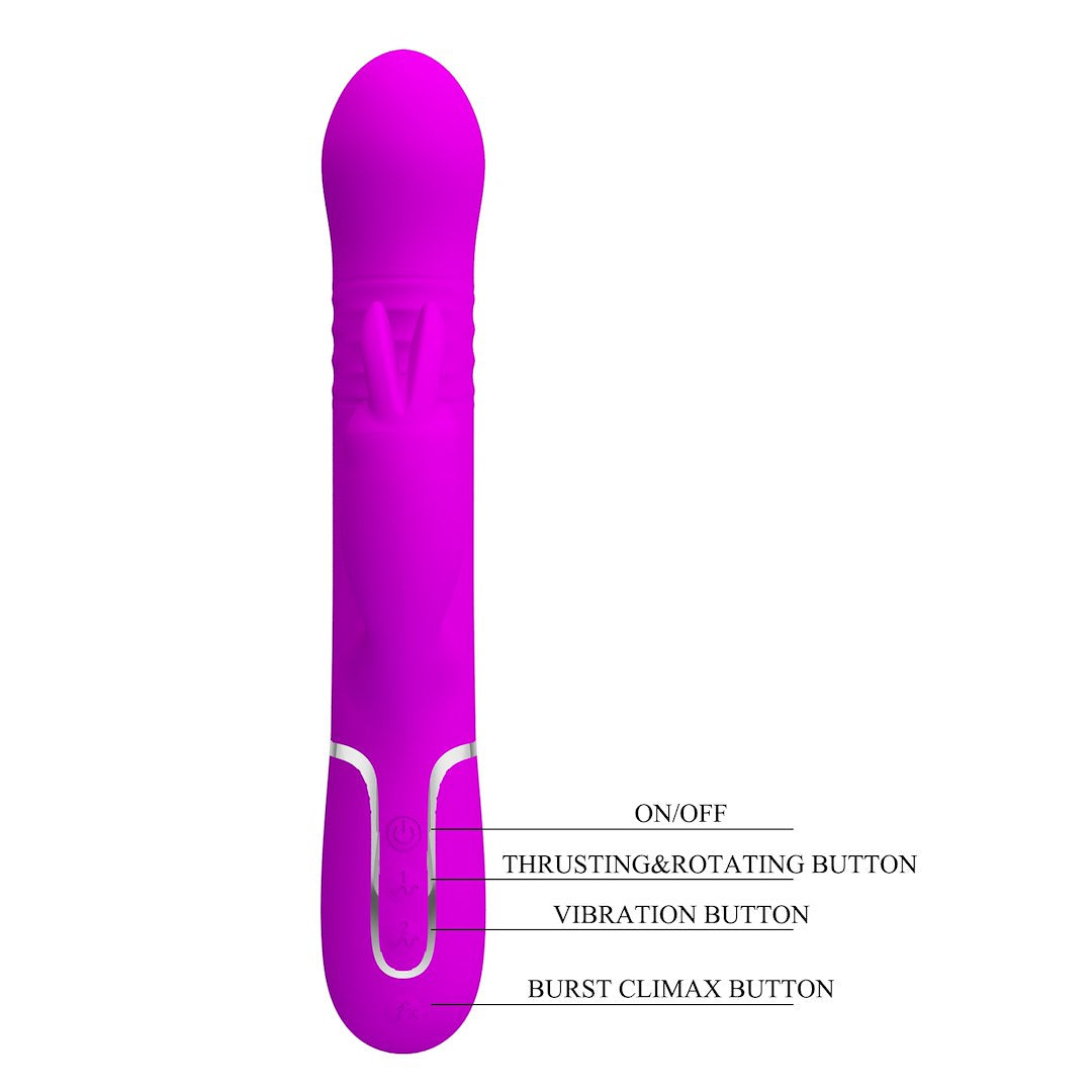 PRETTY LOVE Coale Premium Rabbit Vibrators 4 in 1