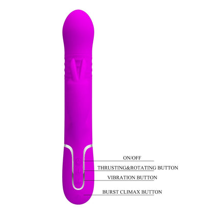 PRETTY LOVE Coale Premium Rabbit Vibrators 4 in 1