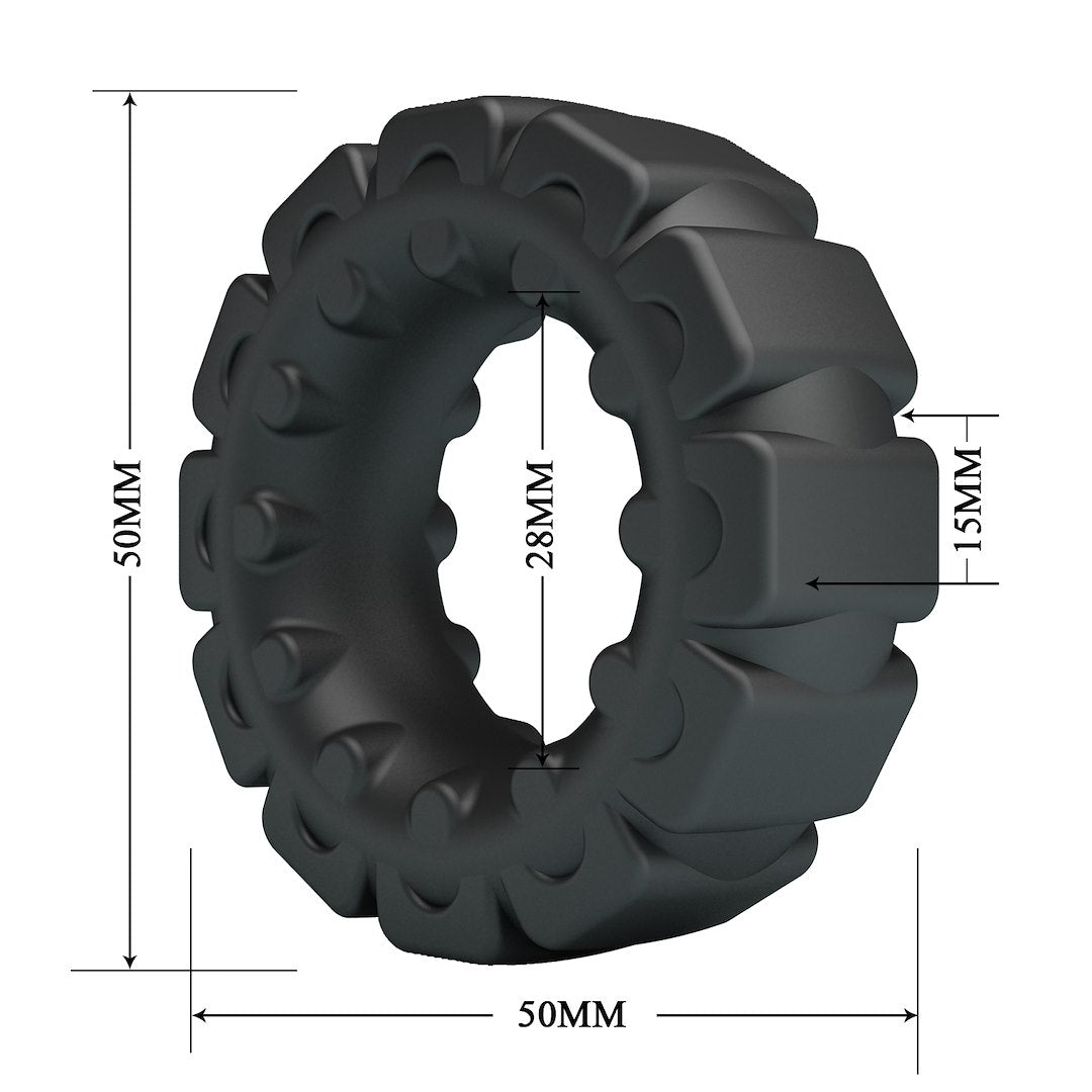 CRAZY BULL Laiden silicone penis ring