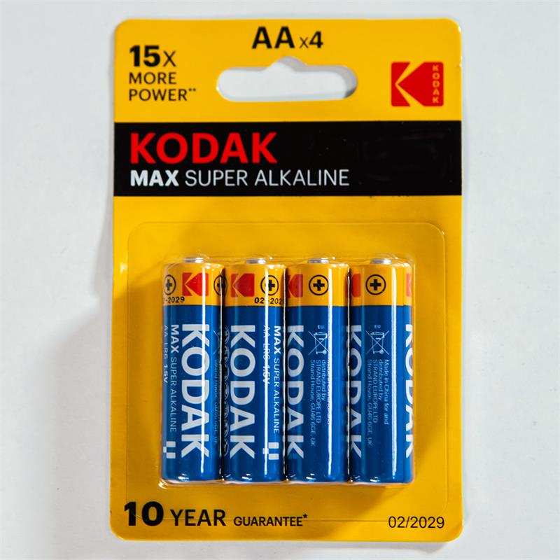 ALKALINE SUPER MAX AA LR6 - Batteries 4 pcs.