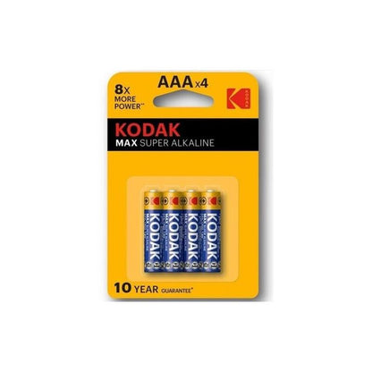 KODAK ALKALINE SUPER MAX AAA LR3 - Batteries 4 pcs.