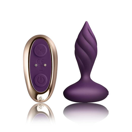 DESIRE BUTT PLUG - Premium Tālvadības Anālais Vibrators Violets