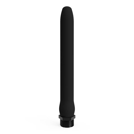 BODY ARS – Silikona dušas uzgalis anālajai tīrīšanai (1 caurums, 18 cm)