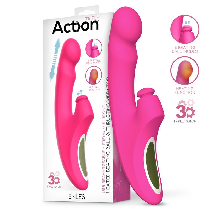 ENLES VIBE - Vibrator with Heat Function