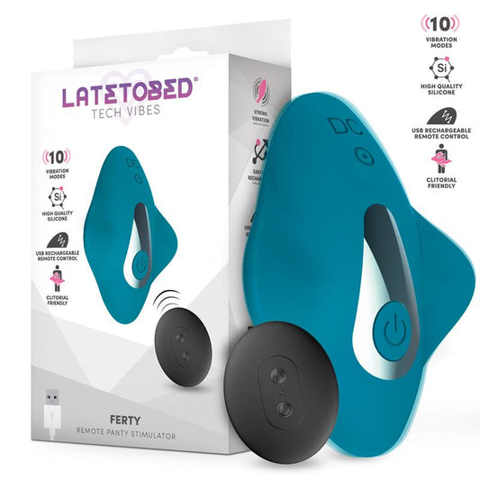 Biksīšu vibrators ar tālvadības pulti LATETOBED Ferty