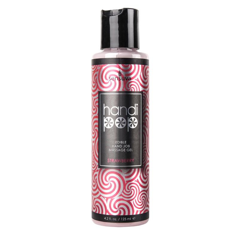 HANDIPOP - Hand Job Zemeņu Masāžas Gels 125 ml