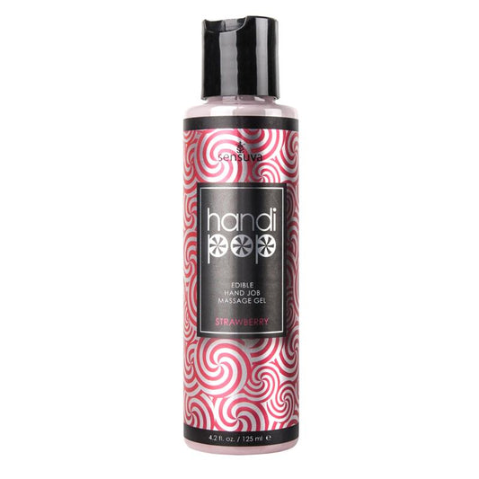 HANDIPOP - Hand Job Zemeņu Masāžas Gels 125 ml