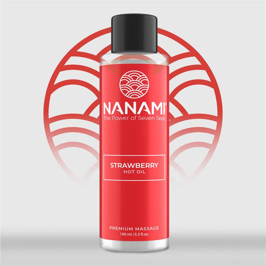 Aromatic Strawberry Massage Oil with Heat Effect 100 ml