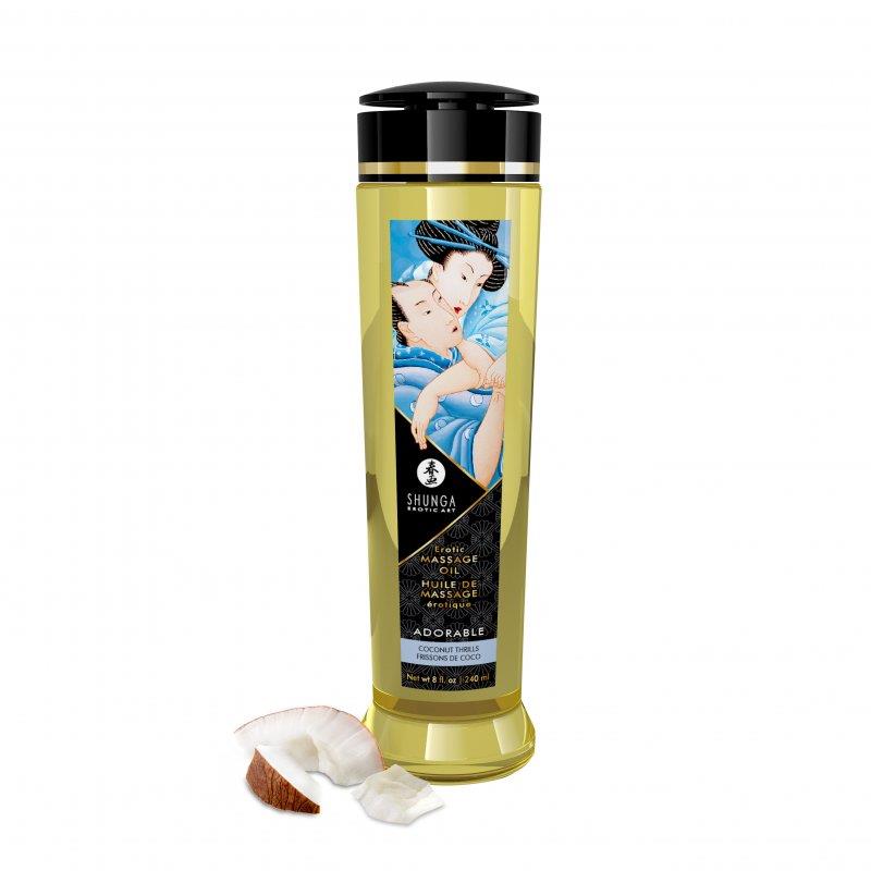 Massage Oil with Coconut Aroma 240 ml