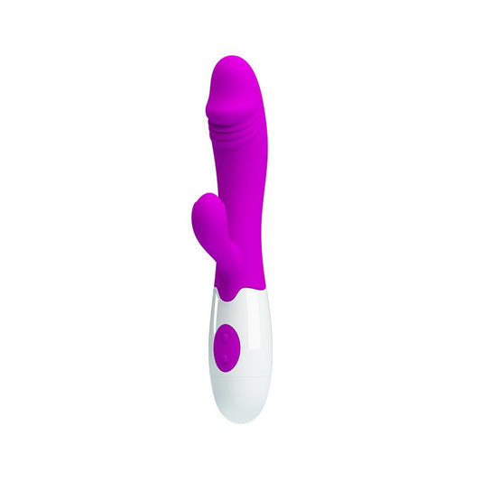PRETTY LOVE - Snappy g-punkta vibrators ar klitora stimulatoru (30 režīmi)