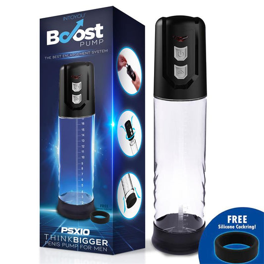 Dzimumlocekļa vakuuma sūknis BOOST PUMPS PSX10 Crystal