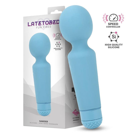 LATETOBED - Mini wand vibromasažieris (15 cm)