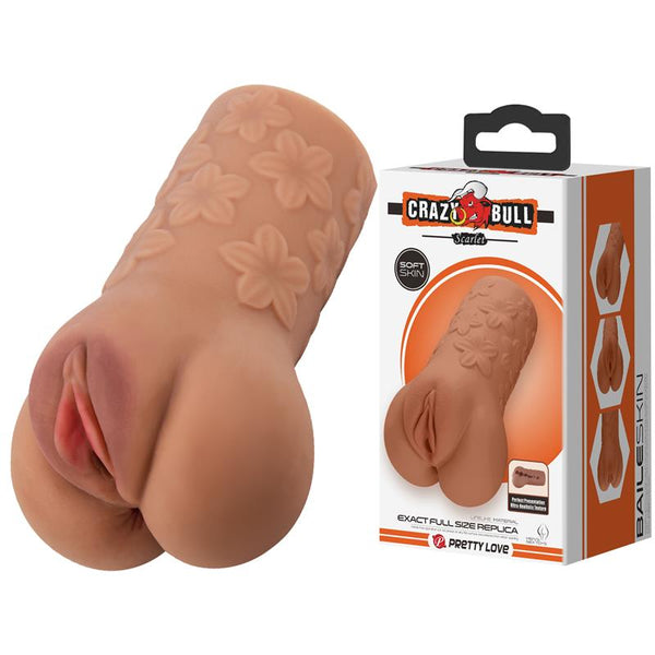 CRAZY BULL Scarlet Masturbator – Reālistiska vagīna un anālais kanāls
