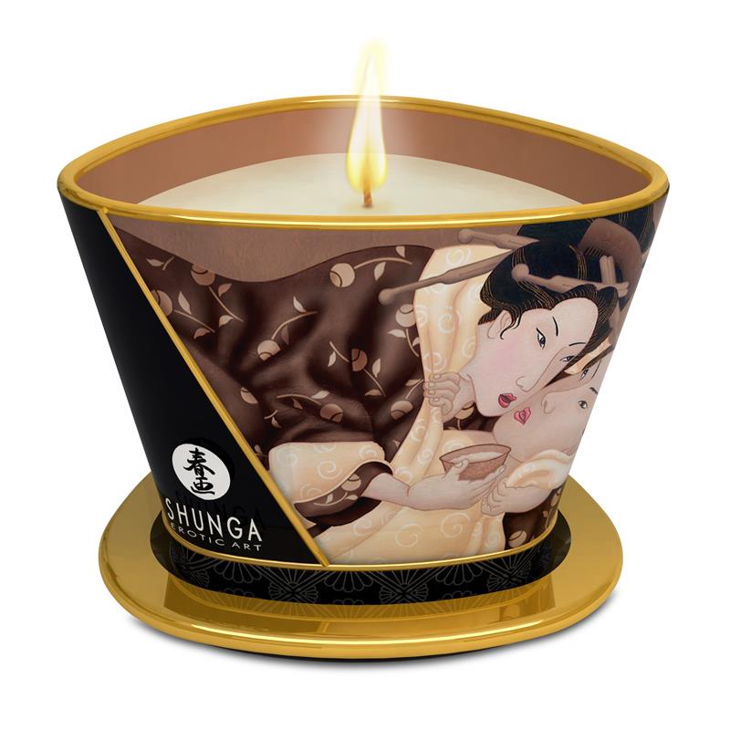 Massage Candle with Chocolate Aroma 170 ml