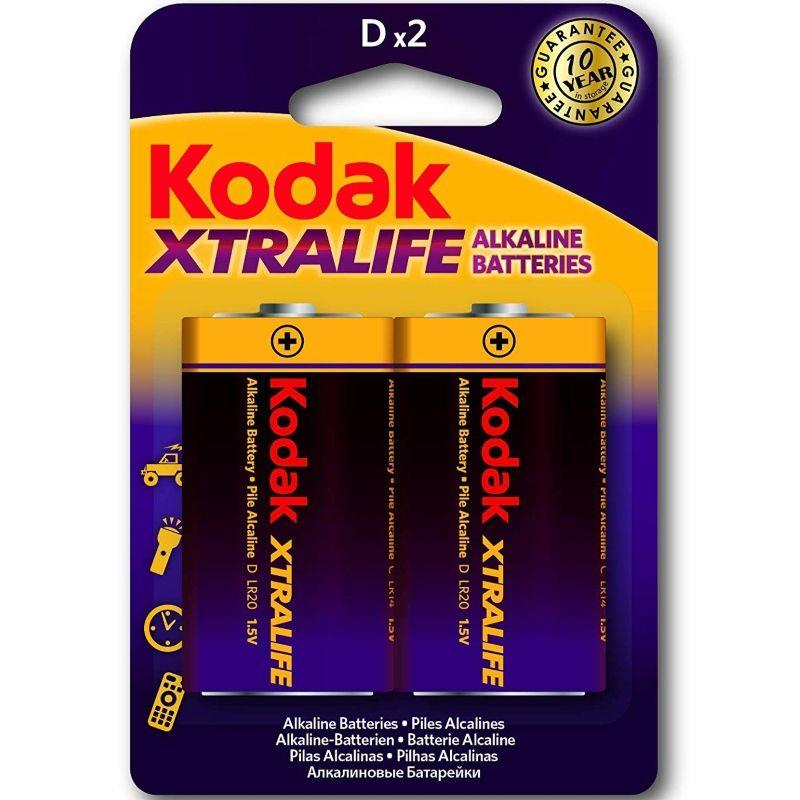 XTRALIFE ALKALINE D LR20 - Батарейки 2шт.