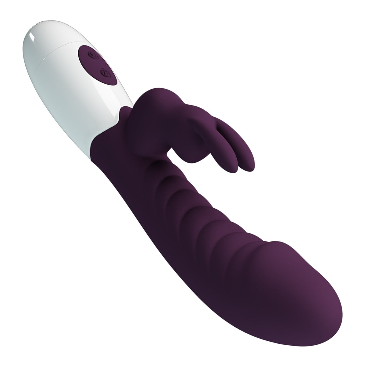 PRETTY LOVE Naughty Bunny vibrators - G-punkta un klitora stimulācija - violets vibrators