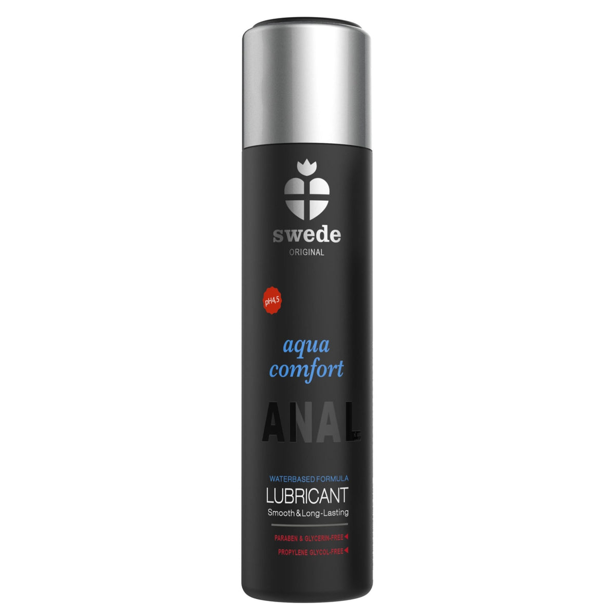 SWEDE lubrikants - AQUA COMFORT Anālais lubrikants uz ūdens bāzes (120 ml)