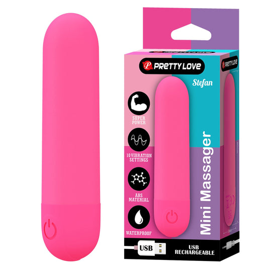 Mini vibrators PRETTY LOVE Stefan Candy Pink