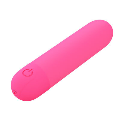 Mini vibratorius PRETTY LOVE Stefan, saldainių rožinė spalva – produkto detalės
