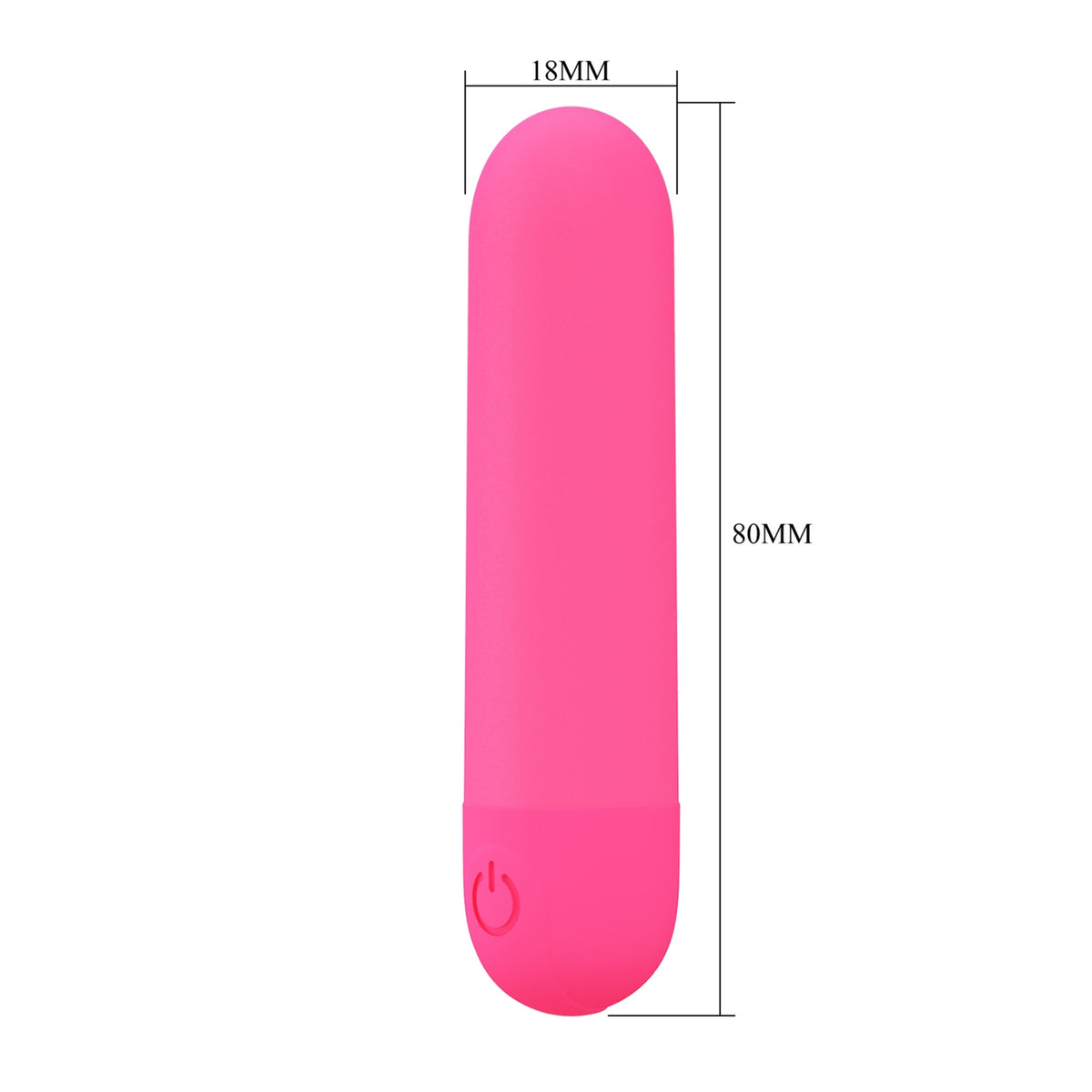 Mini vibratorius PRETTY LOVE Stefan Candy Pink – papildomas vaizdas