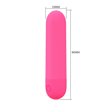 Mini vibratorius PRETTY LOVE Stefan Candy Pink – papildomas vaizdas