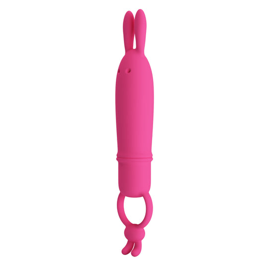 PRETTY LOVE Delia mini vibrators ar zaķa ausīm – produkta skats
