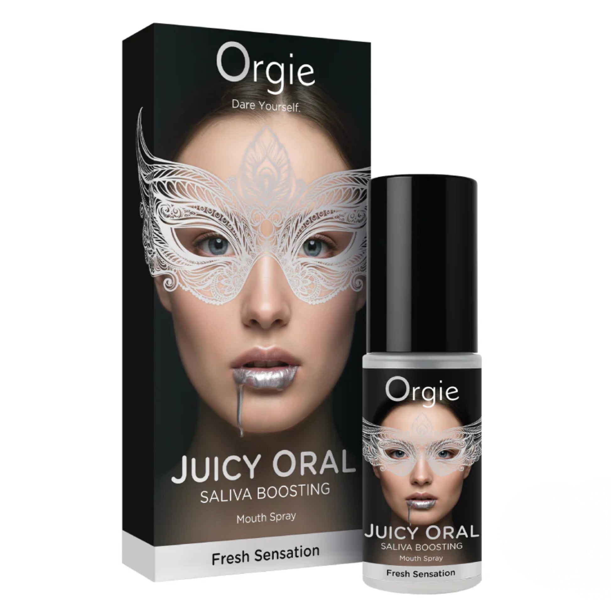 Orgie Juicy Oral siekalu izdalošs sprejs (15 ml)