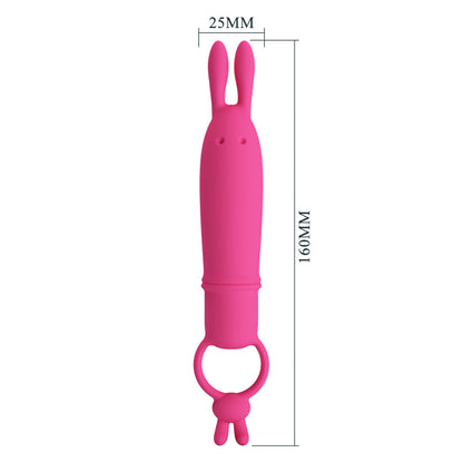 PRETTY LOVE Delia mini vibratorius su zuikio ausytėmis – dizaino vaizdas