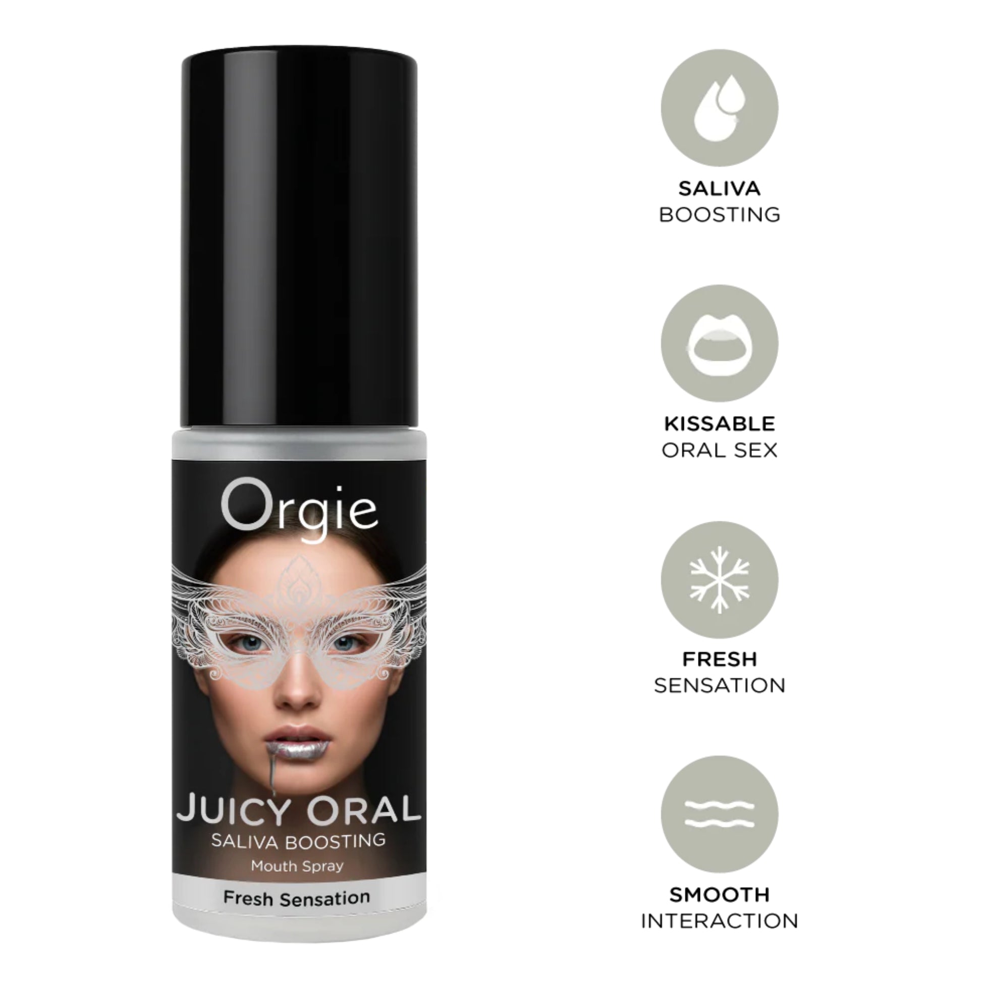 Orgie Juicy Oral siekalu pastiprinošs sprejs (15 ml)