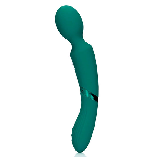 Divpusējs masāžas vibrators klitora un G-punkta stimulācijai Loveline