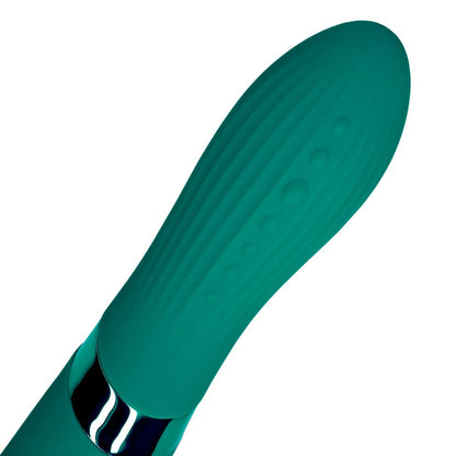 Divpusējs masāžas vibrators klitora un G-punkta stimulācijai Loveline
