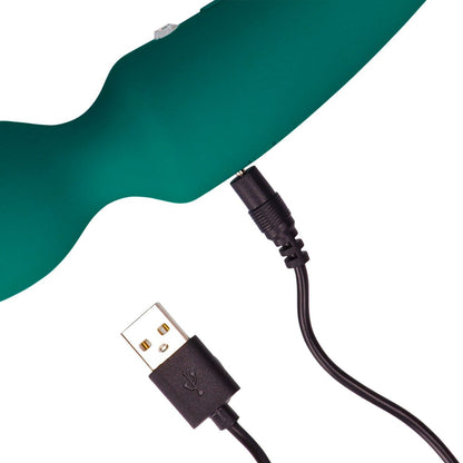 Divpusējs masāžas vibrators klitora un G-punkta stimulācijai Loveline