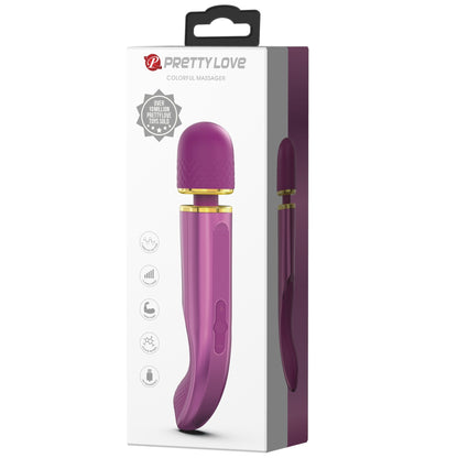 Masāžas vibrators PRETTY LOVE Colorful Massager (violets) (preces kaste)